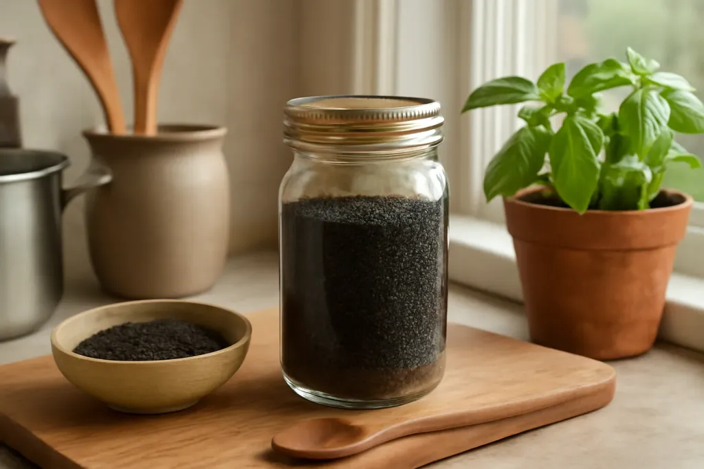 Editorial photo illustrating thai basil seeds not sprouting